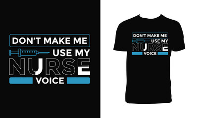 Nurse T Shirt Design And Illustration. 
