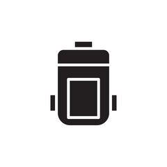 Backpack icon Vector for Website, UI Essential, Symbol, Presentation