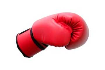 red boxing gloves