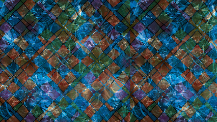 Magical Mosaic Tile Background