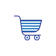Cart icon Vector for Website, UI Essential, Symbol, Presentation