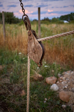 pulley and rope