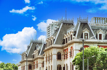 Obraz premium Some old buildings in downtown Buenos Aires. 