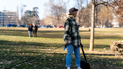 A beautiful, sunny day for a walk with my dog ​​on Valentine's Day in Valentino Park.
Turin, Italy