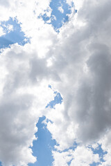 beautiful sky of cusco peru
