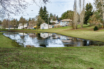 Homes Pond Reflection 2