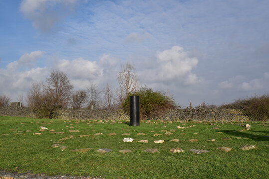 Steinlabyrinth auf Folie,  Adelheid Kilian , 2005