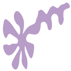 Minimalist abstract matisse boho abstract nature art shapes collection.