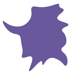 Abstract shapes fashion trend, pastel palette, hippie style 60s 70s. Matisse element flowers.