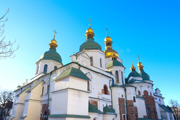 Fototapeta na wymiar St. Sophia Cathedral in Kyiv, Ukraine 