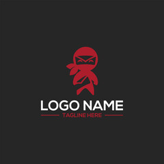 ninja company logo ninja vector designs © Creative Aley 