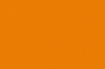 Seamless modern geometric design on orange paper