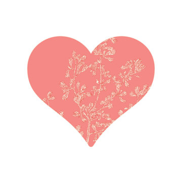 Coeur rose