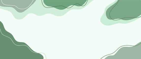 Simple minimalist abstract waves with lines in soft color, suitable for background, backdrop, banner, card, presentation.