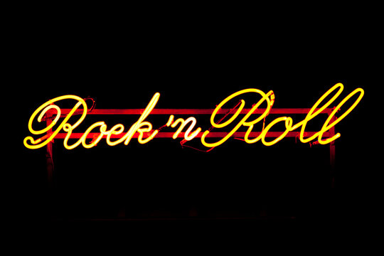 Rock n Roll - Neon light
