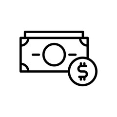 money icon for your website design, logo, app, UI. 