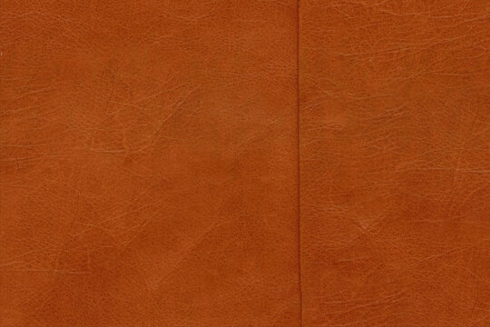 Saddle brown leather texture. Textured backgrounds. 3d rendering