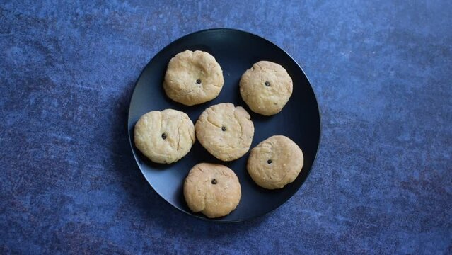 Mathri Indian traditional snack food