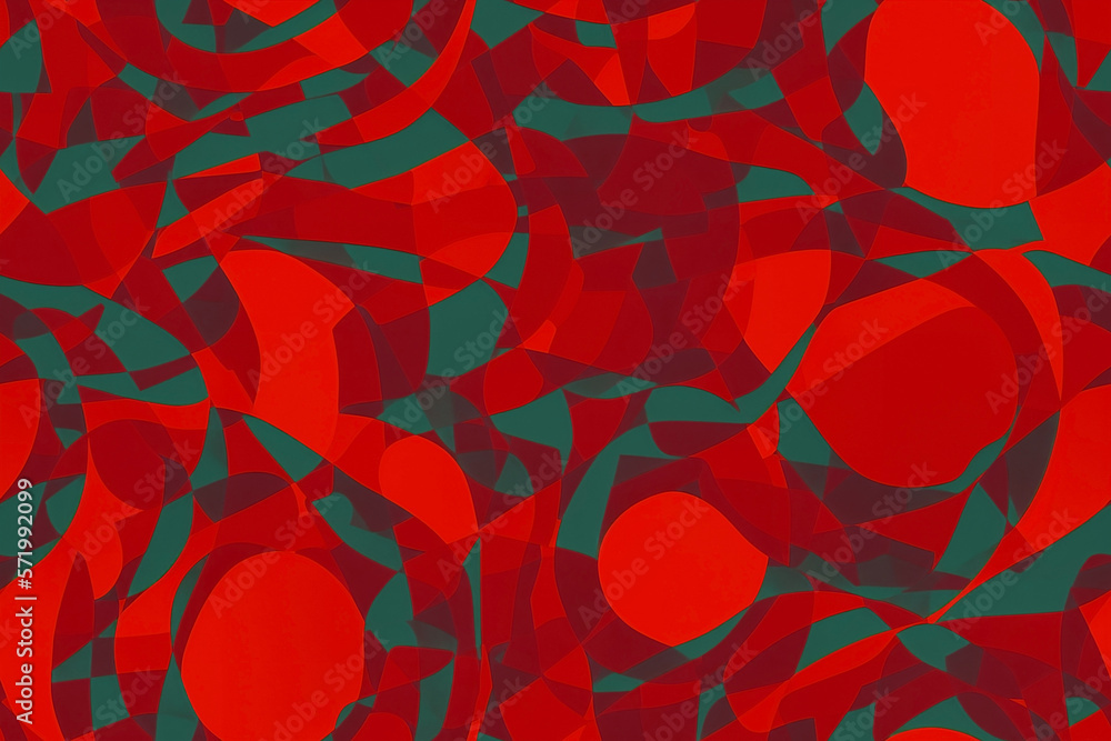 Poster pattern with colorful geometric shapes. texture with colored rhombuses, irregularly shaped squares. 