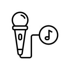 microphone icon for your website design, logo, app, UI. 