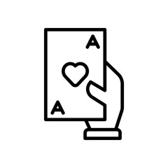 card icon for your website design, logo, app, UI. 