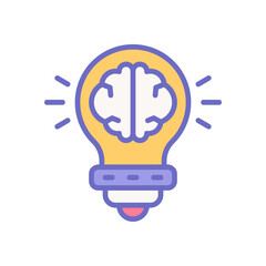 Fototapeta premium creative thinking icon for your website design, logo, app, UI. 