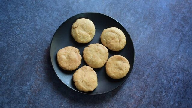 Mathri Indian traditional snack food
