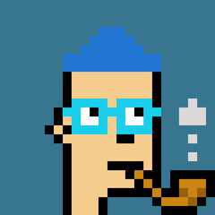 Pixel Art man with generative AI