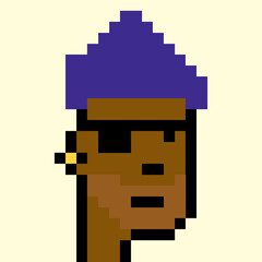 People Avatar in Pixel Art with generative AI