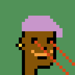 Male Avatar in Pixel Art with generative AI