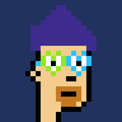 Male Avatar in Pixel Art with generative AI