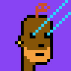Fototapeta premium Illustration of avatar man with generative AI