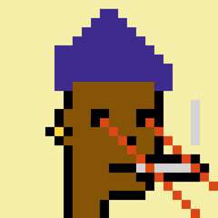 Pixel Art man with generative AI