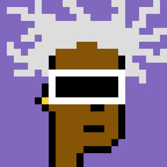 Pixel Art man with generative AI