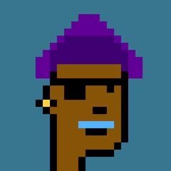 People Avatar in Pixel Art with generative AI