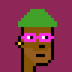 Fototapeta premium People Avatar in Pixel Art with generative AI