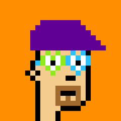 Pixel Art Style Male Avatar with generative AI