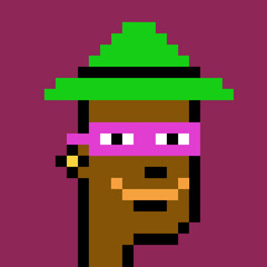 Male Avatar in Pixel Art with generative AI