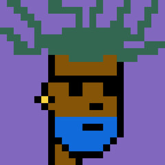 Illustration of avatar man with generative AI