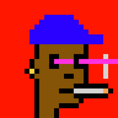 Pixelated Male Character with generative AI