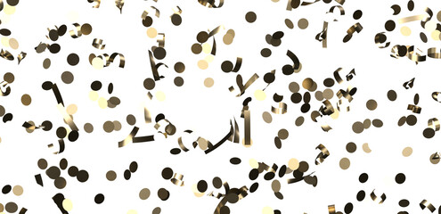 Glittering golden confetti png. Glittering golden