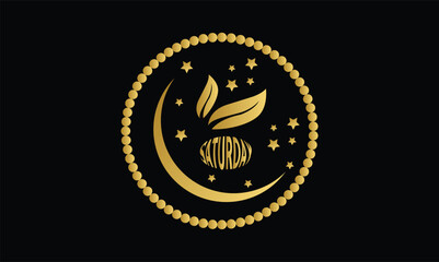 seven day of the week chart logo design.