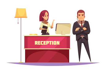 Hotel Reception Staff Composition