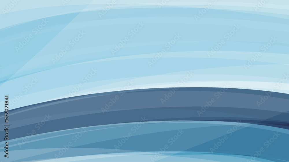 Poster striped background with stripes tones of blue. artistic pattern