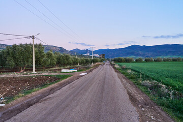 road in the mountains