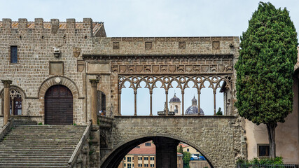 Centre historique de Viterbo en Italie