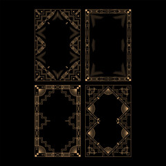 Vintage Art Deco Frames Object