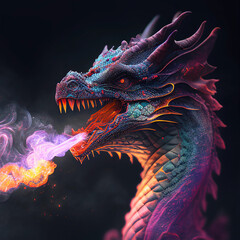 Fire breathing Dragon