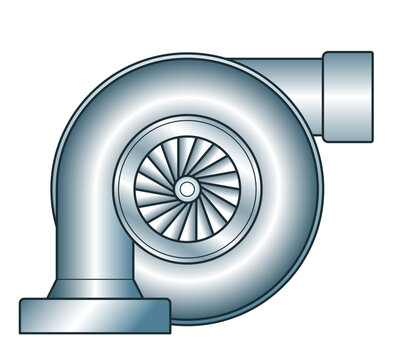 Centrifugal compressor illustration