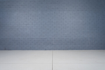 Fototapeta premium View building with concrete and aerated concrete block walls and concrete floor